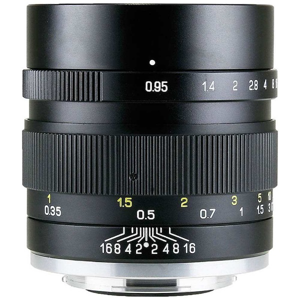 カメラレンズ 35mm F0.95 II APS-C用 SPEEDMASTER ブラック [ソニーE