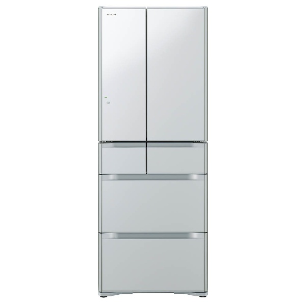 HITACHI 475L 6ドア ノンフロン冷凍冷蔵庫 R-F48M1 2016年 - キッチン家電