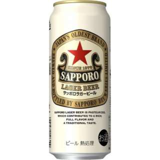 [数量有限]24部札幌（Sapporo）橄榄球五度500ml[啤酒]