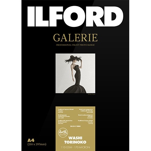 ギャラリープレステージ 和紙 鳥の子 （A4サイズ・25枚） GALERIE Washi Torinoko 422162 イルフォード｜ILFORD  通販