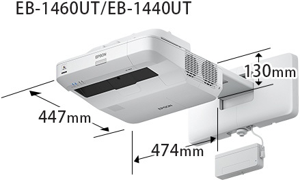 EPSON EB-1460UT 「PCインタラクティブ」「ホワイトボード共有」ビジネスプロジェクター