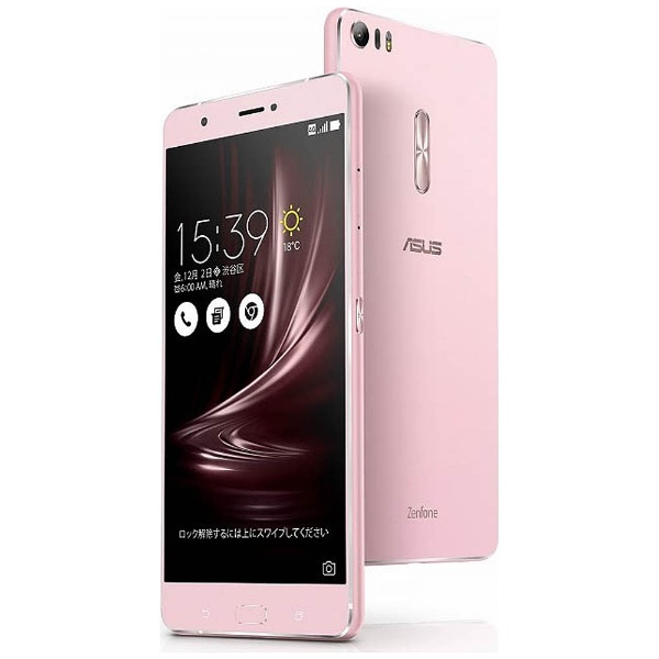 新作正規店ASUS zenfone3 ultra ローズピンク スマートフォン本体
