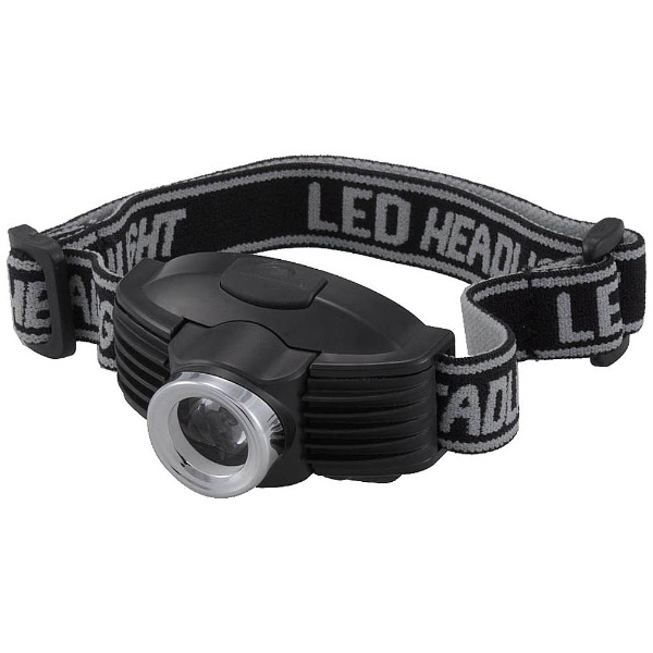 LED-YH3K ヘッドライト 特価 ブラック 最大89％オフ！ LED 単4乾電池×3
