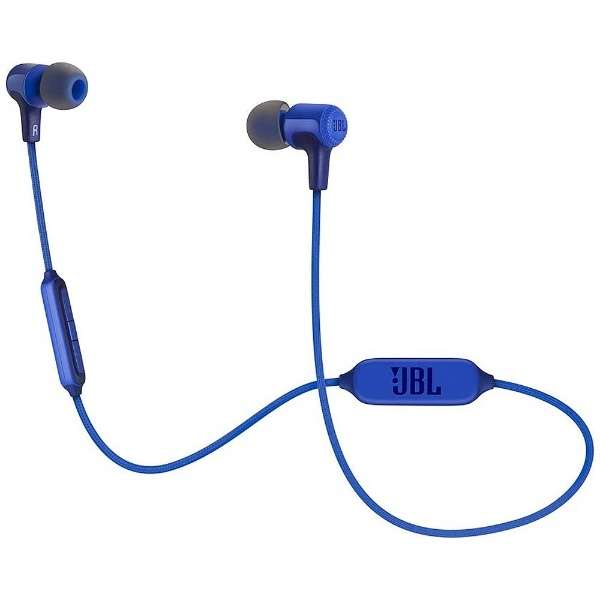 bluetooth イヤホン カナル型 E25BT ブルー JBLE25BTBLU [リモコン・マイク対応 /ワイヤレス(ネックバンド) /Bluetooth]_1