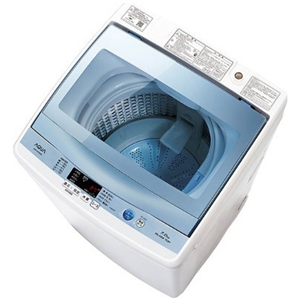 AQW-GS70E-W 全自動洗濯機 ホワイト [洗濯7.0kg /乾燥機能無 /上開き]