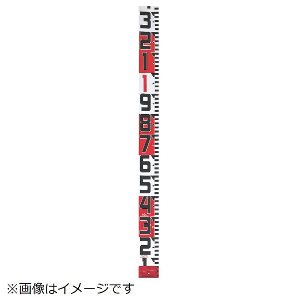 タジマ シムロンロッド－100長さ 10m／裏面仕様 1mアカシロ／紙函 SYR