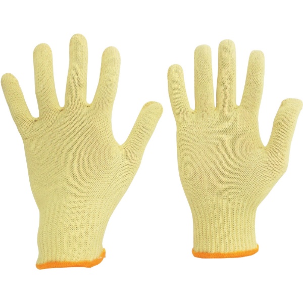 ミドリ安全 アラミド繊維手袋 イエローガード 薄手 （10双