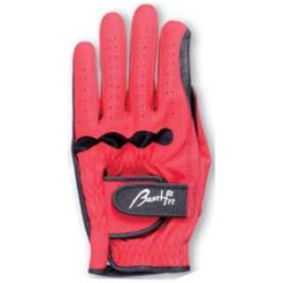 供运动场高尔夫球使用的手套羊皮手套(SM尺寸/红)PH8041[退货交换不可]