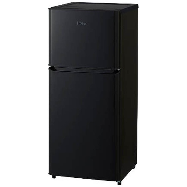 JR-N121A-K 冷蔵庫 ブラック [2ドア /右開きタイプ /121L] ハイアール 