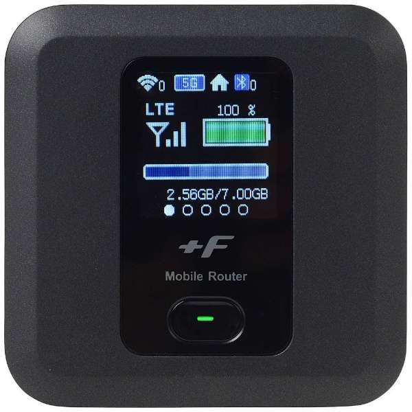 【SIMフリー】富士ソフト FS030W ブラック [FS030WMB1] LTE/Wi-Fi［無線a/b/g/n/ac］microSIMｘ1 SIMフリーモバイルルーター_1