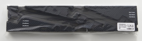 TRUSCO EVAフォーム 黒×灰 3段式工具箱用 TIT44SRF1 《※画像はイメージです。実際の商品とは異なります》 トラスコ中山｜TRUSCO  NAKAYAMA 通販