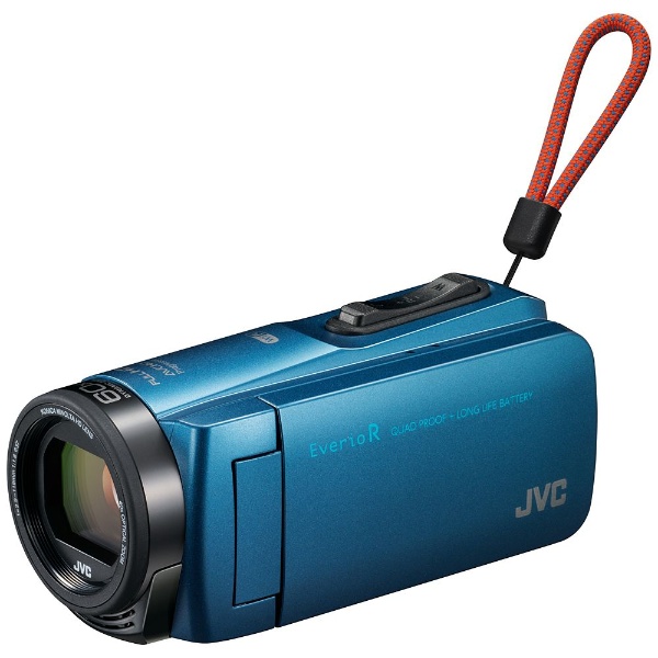 GZ-RX670 ビデオカメラ EverioR（エブリオR） アクアブルー [フルハイビジョン対応 /防水+防塵+耐衝撃]