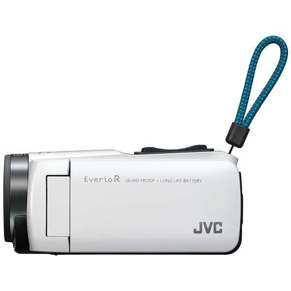 GZ-R470 ビデオカメラ EverioR（エブリオR） シャインホワイト [フルハイビジョン対応 /防水+防塵+耐衝撃]