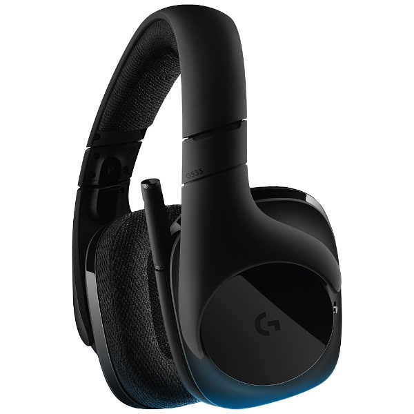 G533 ゲーミングヘッドセット ブラック [ワイヤレス（USB） /両耳