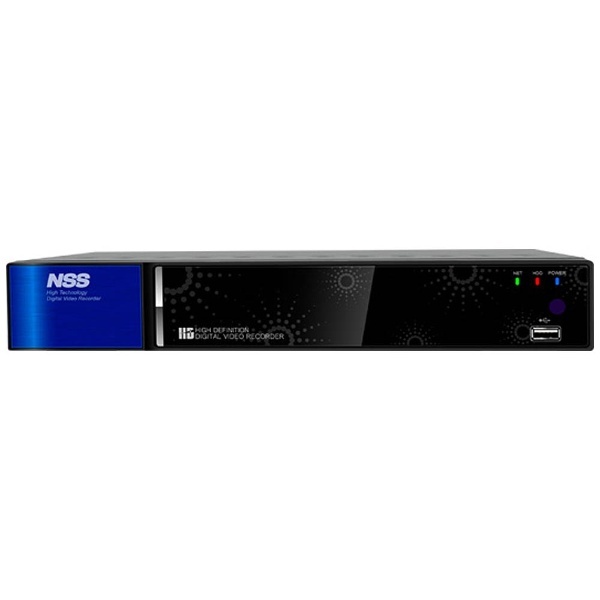 監視カメラ用ハードディスクレコーダー 「4chスタンドアローンAHD DVR（2TB)」 NSD3004AHD NSS 通販