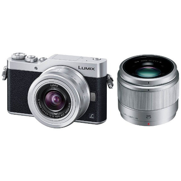 【店舗のみ販売】 【店舗販売のみ】≪海外仕様≫DC-GF9W-D　ミラーレス一眼カメラ LUMIX GF9 シルバー [ズームレンズ+単焦点レンズ]