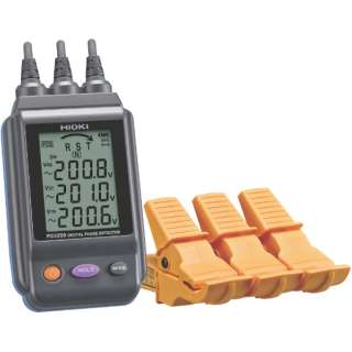 HIOKI電圧計付検相器PD3259