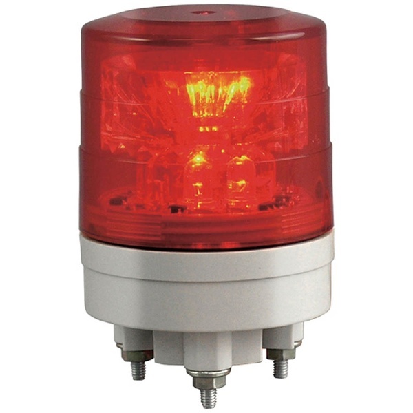日惠製作所 NIKKEI ニコモア VL17R型 LED回転灯 170パイ 赤 (VL17M-100APR) - 4