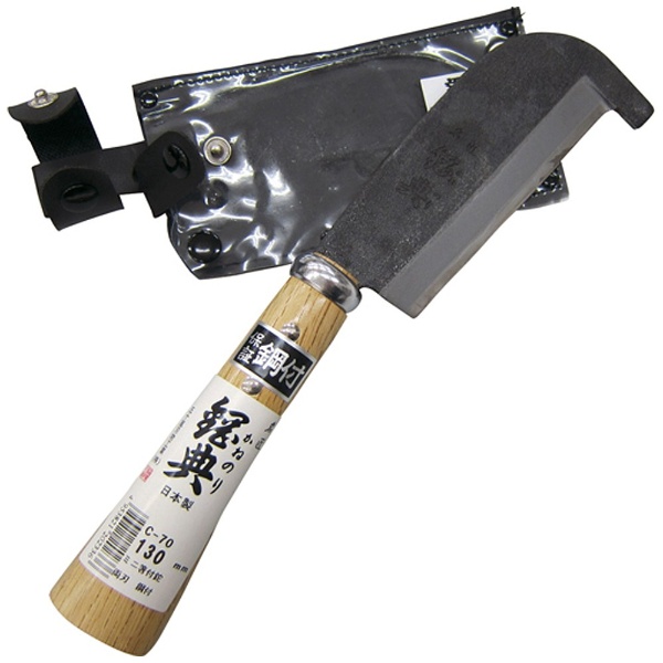 鋼典 両刃 竹割ナタ鋼付 木鞘完全包装 C-9 五十嵐刃物工業｜Ikarashi