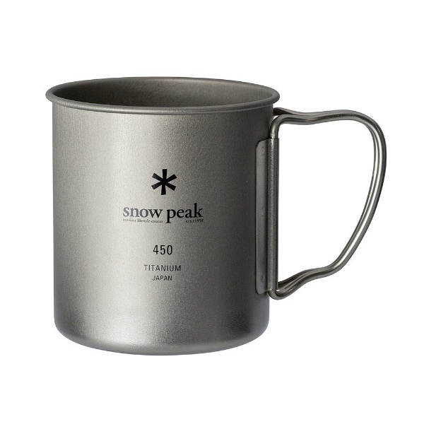 日本未発売 新品 Snow Peak 350 チタン マグカップ 450mm