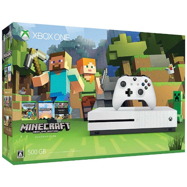 Xbox One S（エックスボックスワン エス） 500GB（Minecraft 同梱版 ...