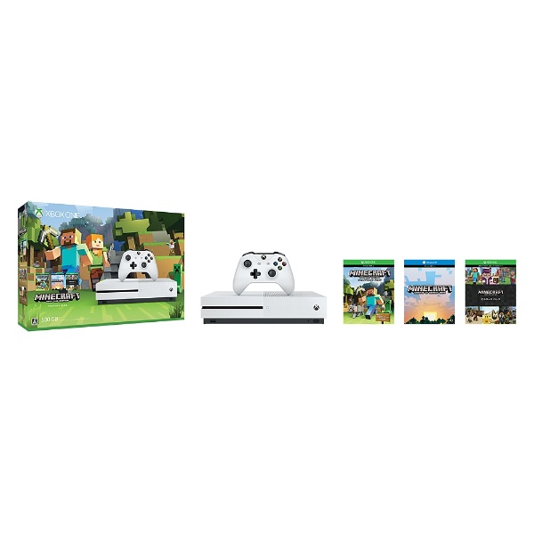 Xbox One S（エックスボックスワン エス） 500GB（Minecraft 同梱版） [ゲーム機本体]