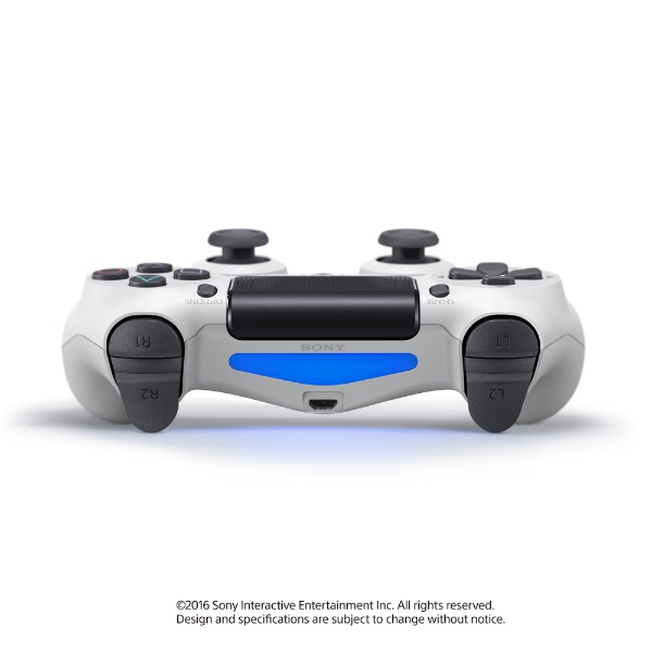 純正品 PS4 コントローラー DUALSHOCK 4 グレイシャー・ホワイト