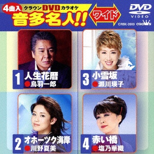 スーパーセール クラウンDVDカラオケ 音多名人 ワイド DVD 美品 CRBK-2603
