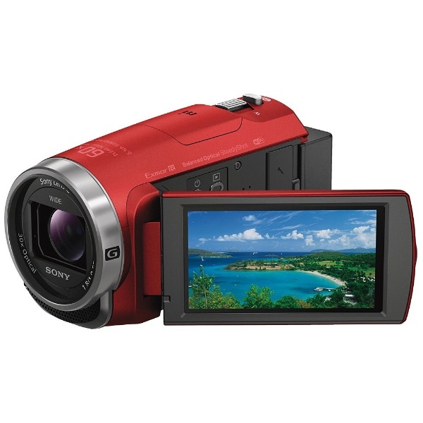 HDR-CX680 ビデオカメラ レッド [フルハイビジョン対応] ソニー｜SONY