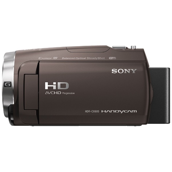 HDR-CX680 ビデオカメラ ブロンズブラウン [フルハイビジョン対応]