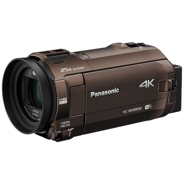HC-WX995M ビデオカメラ ブラウン [4K対応]
