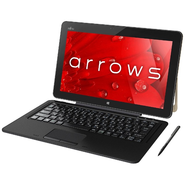 FARR77B1 Windowsタブレット arrows TabRHシリーズ RH77/B1 ゴールド [12.5型 /Windows10 Home  /intel Core i5 /Office HomeandBusiness Premium /メモリ：4GB /SSD：256GB ...