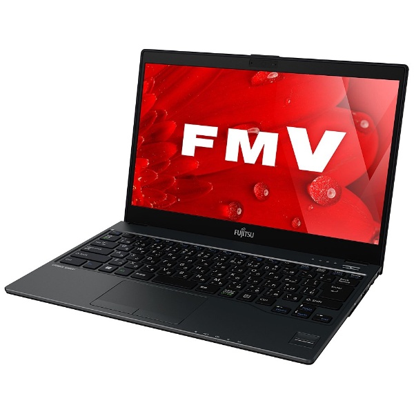 FMVU90B1B ノートパソコン LIFEBOOK（ライフブック） ピクトブラック [13.3型 /Windows10 Home /intel  Core i5 /Office HomeandBusiness Premium /メモリ：4GB /SSD：256GB /2017年2月モデル]