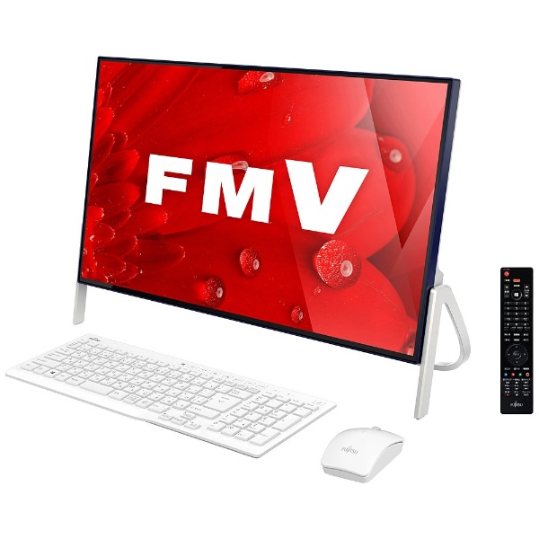 FMVF56B1LB デスクトップパソコン FMV ESPRIMO スノーホワイト [23.8型 /intel Core i3 /メモリ：4GB  /HDD：1TB /2017年春]
