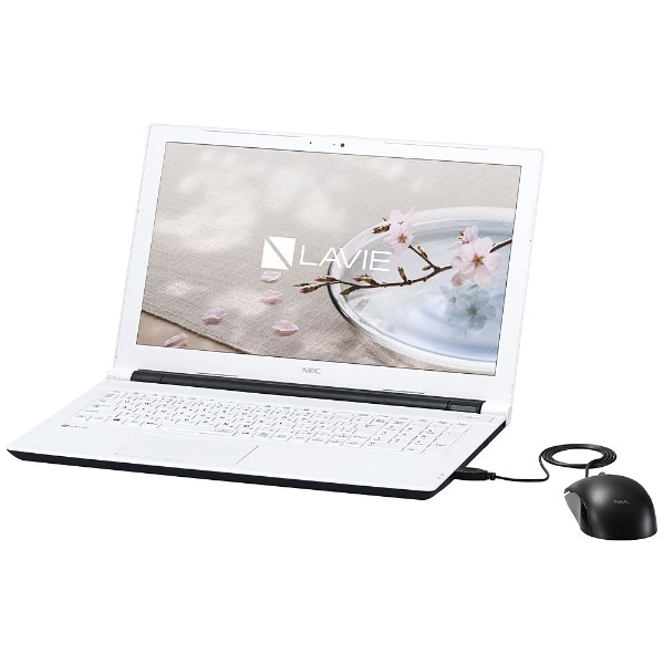 PC-NS100G2W ノートパソコン LAVIE Note Standard ホワイト [15.6型 /Windows10 Home /intel  Celeron /Office HomeandBusiness Premium /メモリ：4GB /HDD：500GB /2017年1月モデル]