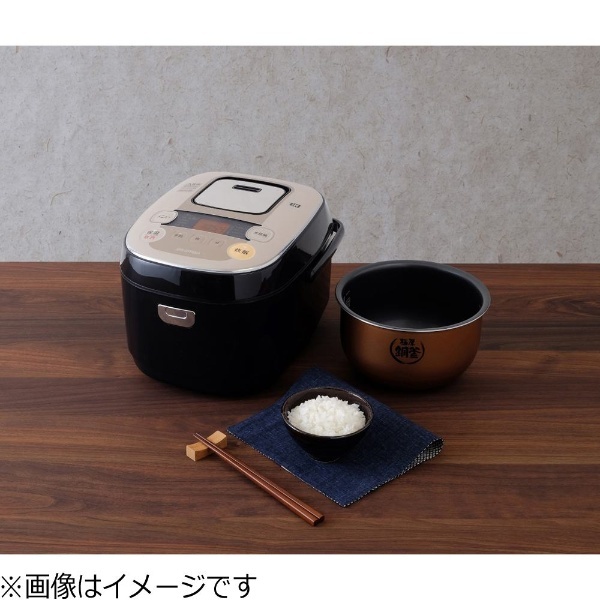 KRC-IB50-B 炊飯器 米屋の旨み 銘柄炊き ブラック [5.5合 /IH]