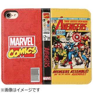 Iphone 7用 手帳型 Marvel マーベル コミックブックケース アベンジャーズ Hamee ハミィ 通販 ビックカメラ Com
