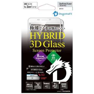 ZenFone 3 LaseriZC551KLjp@HYBRID Glass Screen Protector 3D hSgCX@zCg@BKS-ZC551G2DFWH@ yïׁAOsǂɂԕiEsz
