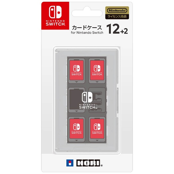 カードケース12＋2 for Nintendo Switch ホワイト NSW-024