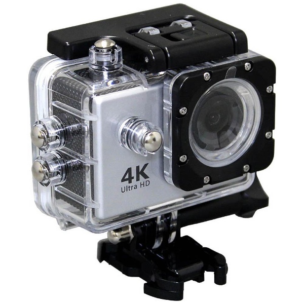 AC600 アクションカメラ Silver [4K対応 /防水] SAC｜エスエーシー