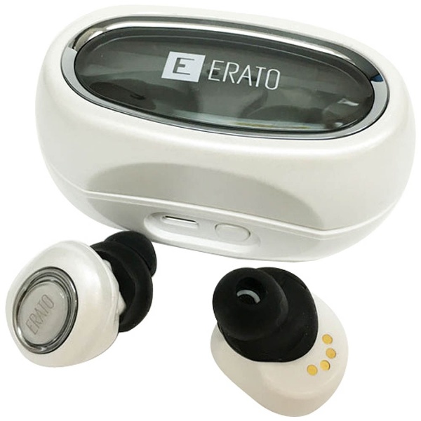 ERATO MUSE5 ワイヤレスイヤホン Bluetooth (White)