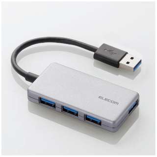 U3H-A416B USBnu 4|[g oXp[ USB3.0 RpNg Vo[ Windows11 MacΉ MacBook Surface Chromebook m[gPCΉ Vo[ [oXp[ /4|[g /USB3.0Ή]