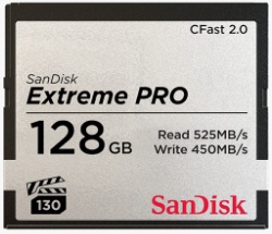CFastカード ExtremePRO（エクストリームプロ） SDCFSP-128G-J46D [128GB]