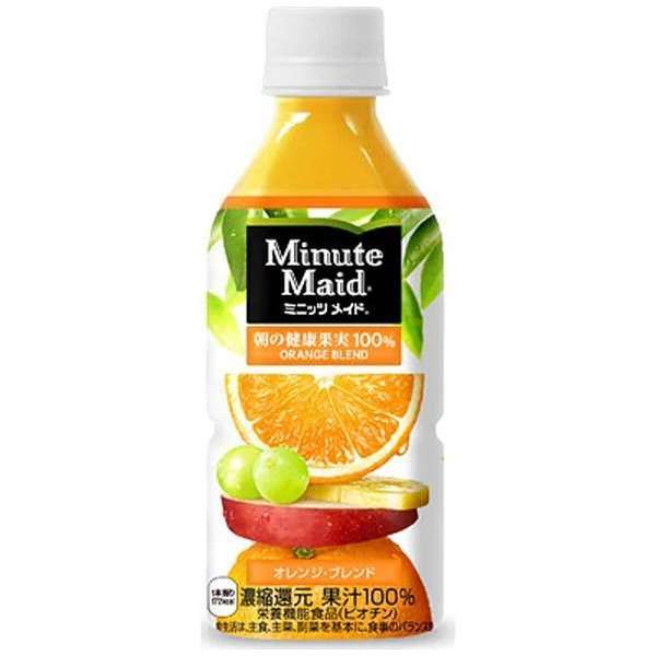 minittsumeido早晨的健康的果实橙子·混合350ml 24[清凉饮料]部_1