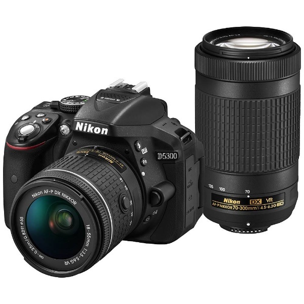 Nikon  d5300 ダブルズームキット 単焦点レンズ付き