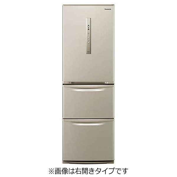 NR-C37FML-N 冷蔵庫 シルキーゴールド [3ドア /左開きタイプ /365L