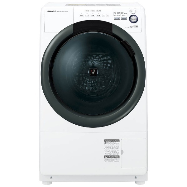 ES-S7B-WL ドラム式洗濯乾燥機 ホワイト系 [洗濯7.0kg /乾燥3.5kg /ヒーター乾燥(水冷・除湿タイプ) /左開き]  【お届け地域限定商品】