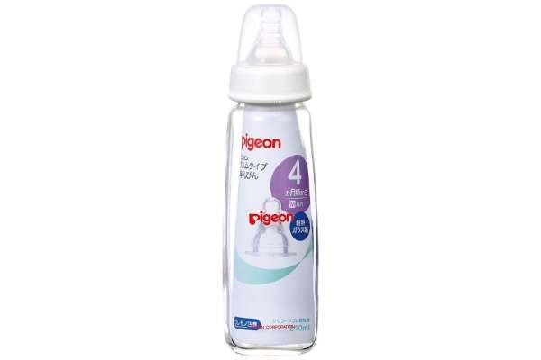 奶瓶的推荐的11选PIGEON"纤细型奶瓶"(玻璃制造)