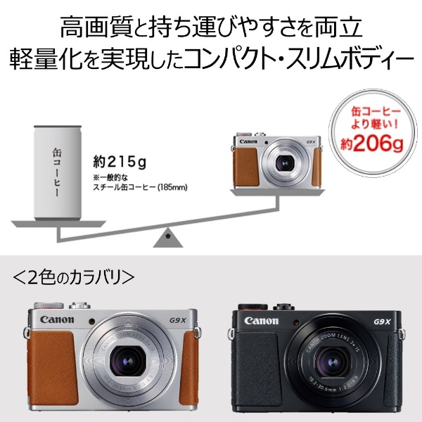 PSG9XMARKII コンパクトデジタルカメラ PowerShot（パワーショット） シルバー
