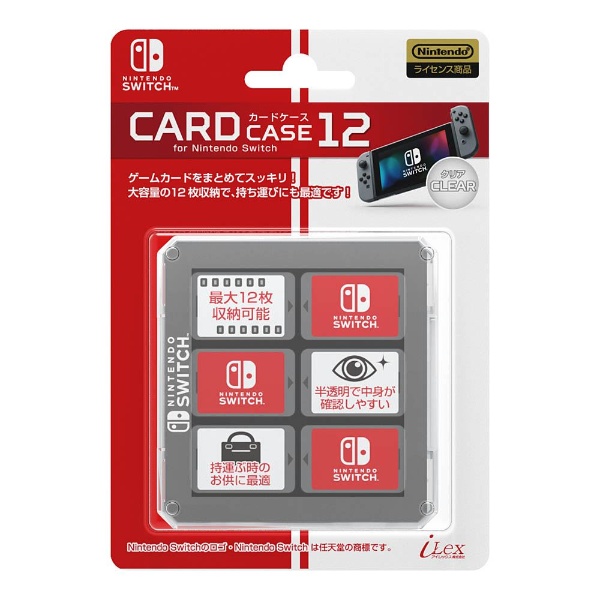 [正式的许可产品]卡片匣12 for任天堂Switch清除ILXSW199